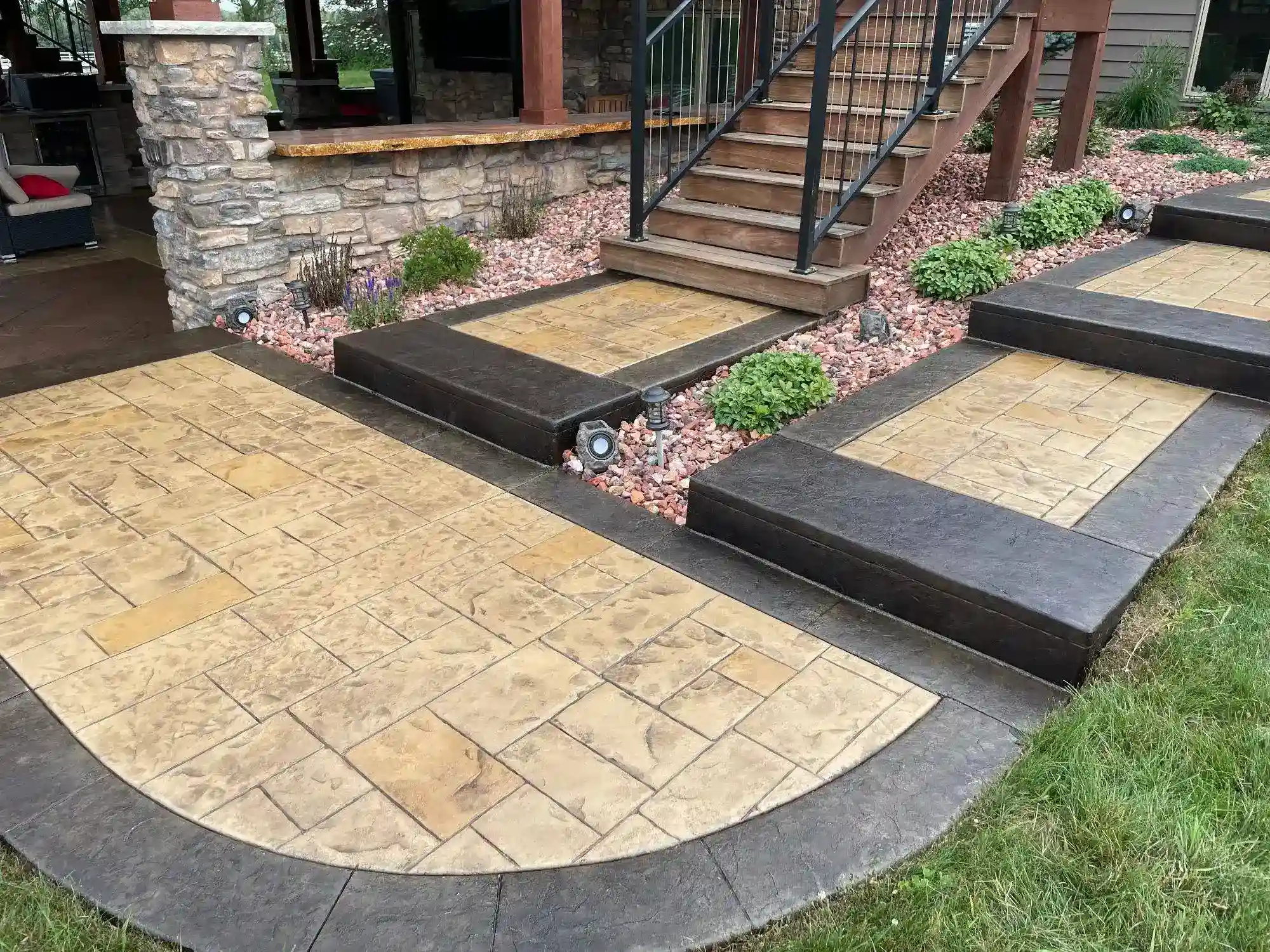 Concrete steps